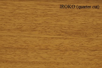 Iroko Quarter Cut 
